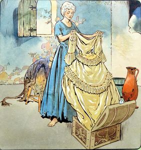 The Donkey Skin: The Golden Dress art by Jesus Blasco