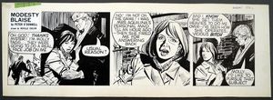 Modesty Blaise: Death In Slow Motion: #5681 art by Neville Colvin