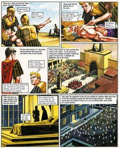 The Trigan Empire: Look and Learn issue 677a (4 Jan 1975) art by Philip Corke