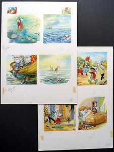 Pinocchio - All At Sea art by Sergio Cavina