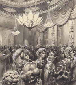 The Prince Regent 1815 art by Cecil Doughty