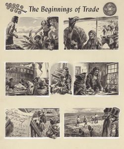 The Beginnings of Trade art by Cecil Doughty