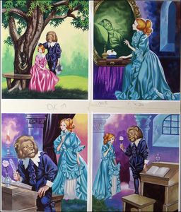 Beauty and the Beast - An Urgent Request art by Ron Embleton