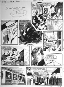 Catweazle - Emergency Stop (TWO pages) art by Gerry Embleton