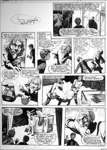 Catweazle - Strong Brew (TWO pages) art by Gerry Embleton
