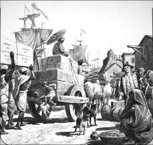 The East India Company art by Cecil Doughty