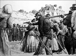 Before The Firing Squad art by Cecil Doughty