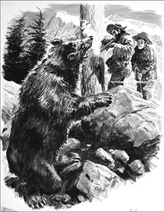 Grizzly Bear art by Cecil Doughty
