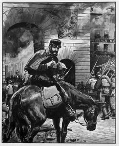 The Power of the Press: First With the News art by Cecil Doughty