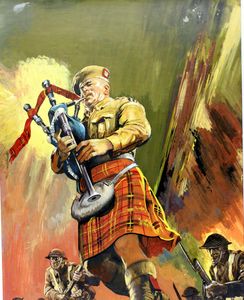 War Picture Library cover #83  'McMain's Marauders' art by Giorgio De Gaspari