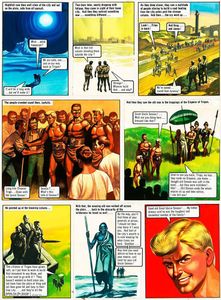 The Trigan Empire: Look and Learn issue 681(b) art by Ron Embleton