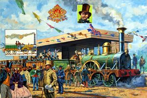 Rail Fever art by Harry Green