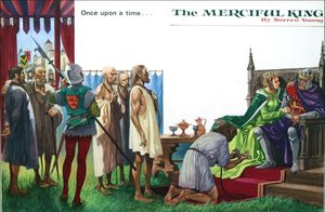 Edward III and the Burghers of Calais art by Peter Jackson