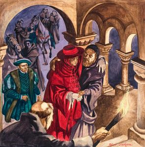 Cardinal Wolsey art by Peter Jackson