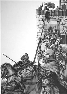 Camelot art by Richard Hook