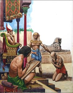 The Law in Ancient Egypt art by Peter Jackson