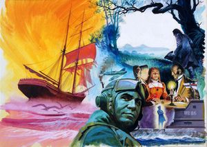 Ghosts Through The Ages art by Andrew Howat