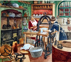 Once Upon A Time … In The Kitchen art by Peter Jackson