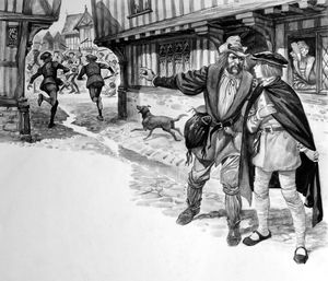 Riot In The Streets art by Peter Jackson