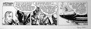 Jeff Hawke daily strip 4034 art by Sydney Jordan