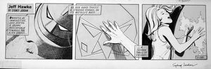 Jeff Hawke daily strip 4881 art by Sydney Jordan