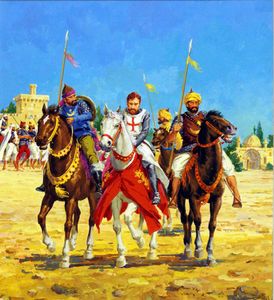 End of a Crusade art by John Keay