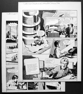 Number 13 Marvel Street - Pencastor Priory (TWO pages) art by Bill Lacey