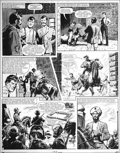 Agent of the Queen - Fort (TWO pages) art by Bill Lacey