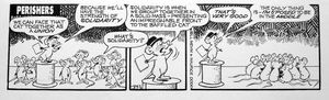 The Perishers daily strip J137 art by Bill Mevin