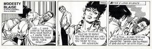 Modesty Blaise daily strip #7592 - Die by Magic art by Enric Badia Romero