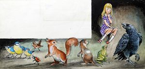 Lewis Carroll: Alice in Wonderland 20 art by Philip Mendoza