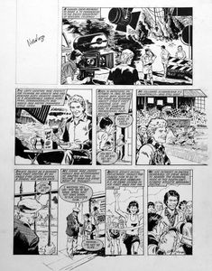 Steve Cram: The Story So Far (SIX pages) art by Barrie Mitchell