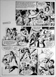 Labyrinth - Saloon (TWO pages) art by Mike Noble