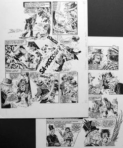 Worzel Gummidge - Sunshine Seedhoult (TWO pages) art by Mike Noble