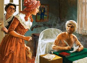 A Revolutionary Revenge art by Ken Petts