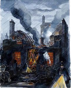 Highgate Rise book cover art art by Kim Palmer
