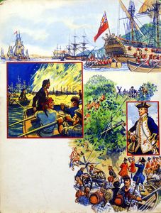 The Capture of Quebec art by Eric Parker