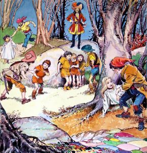 Peter Pan: Captured by Captain Hook and the Pirates art by Nadir Quinto