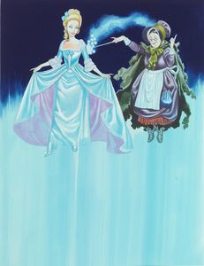 Cinderella is Transformed art by Ron Embleton