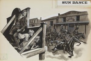 Sundance art by Ron Embleton