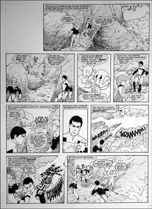 Galaxy Rangers: Its Beyond Belief (TWO pages) art by Arthur Ranson