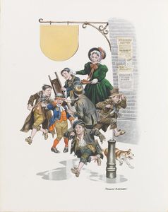 Dombey and Son - Escape art by Ron Embleton