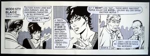 Modesty Blaise Daily Strip #8289A art by Enric Badia Romero