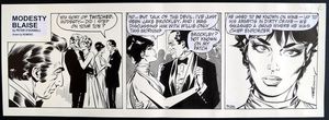 Modesty Blaise Daily Strip #9126 art by Enric Badia Romero