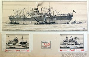 Soviet Fishing Task Force art by John S Smith