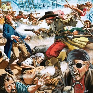 Pirates Boarding Party! art by Michael White