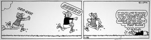 Andy Capp daily strip 6th June 1992 Not The Six Nations Rugby art by Reg Smythe