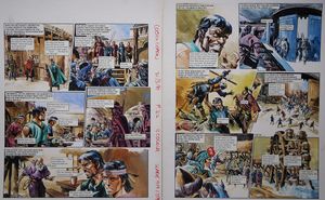Over-Powered from 'The War of The Zolts' (TWO pages) art by Gerry Wood