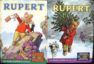 Rupert Bear Annuals 1964 & 1965 by Alfred Bestall