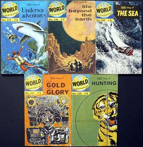 Assorted Classics Illustrated: Bundle 13 (UK: World Illustrated, 5 issues)